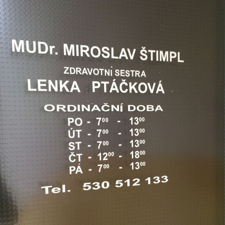 MUDr. Miroslav Štimpl - ordinace